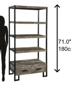 Hekman 27829 Hekman Santa Cruz Open Shelving 2-7829 Santa Cruz