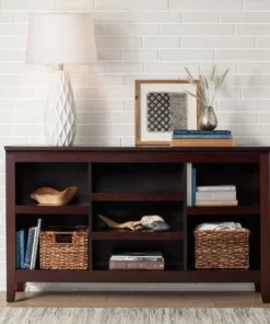 32" Carson Horizontal Bookcase with Adjustable Shelves - Threshold Walnut Brown 15 32" Carson Horizontal Bookcase with Adjustable Shelves - Threshold Walnut Brown -Bookshelves Sales Shop unnamed file 657