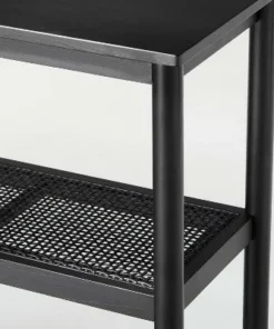 Hearth & Hand W/Magnolia Furniture Wood & Cane 3-Shelf Console Bookcase - Hearth & Hand™ with Magnolia Black 14 Hearth & Hand W/Magnolia Furniture Wood & Cane 3-Shelf Console Bookcase - Hearth & Hand™ with Magnolia Black -Bookshelves Sales Shop unnamed file 668