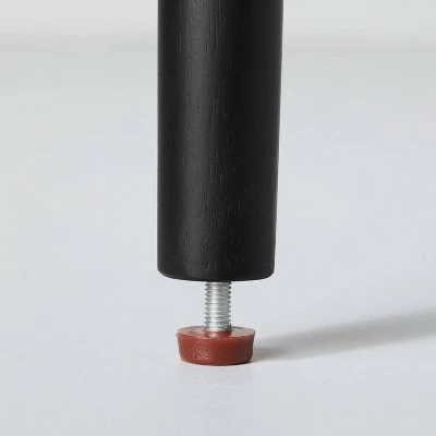 Hearth & Hand W/Magnolia Furniture Wood & Cane 3-Shelf Console Bookcase - Hearth & Hand™ with Magnolia Black 7 Hearth & Hand W/Magnolia Furniture Wood & Cane 3-Shelf Console Bookcase - Hearth & Hand™ with Magnolia Black - Image 5