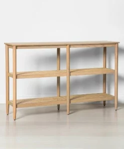 Hearth & Hand W/Magnolia Furniture Wood & Cane 3-Shelf Console Bookcase - Hearth & Hand™ with Magnolia Black 20 Hearth & Hand W/Magnolia Furniture Wood & Cane 3-Shelf Console Bookcase - Hearth & Hand™ with Magnolia Black -Bookshelves Sales Shop unnamed file 674