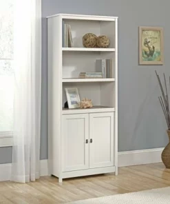71" Cottage Road Library with Doors Soft White - Sauder 9 71" Cottage Road Library with Doors Soft White - Sauder -Bookshelves Sales Shop unnamed file 679