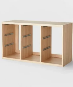 Triple Opening Sliding Bin Cube - Brightroom™ White -Bookshelves Sales Shop unnamed file 7