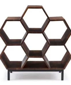 34" Miora Bookshelf Brown - Powell Company