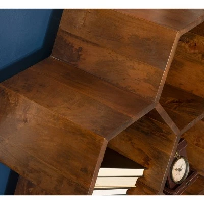 34" Miora Bookshelf Brown - Powell Company 9 34" Miora Bookshelf Brown - Powell Company - Image 7