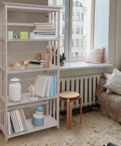 63" 5 Shelf Bookcase White - Flora Home -Bookshelves Sales Shop unnamed file 821