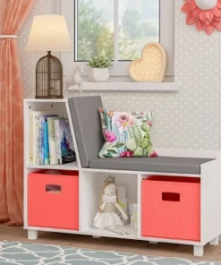 RiverRidge Home Book Nook Kids' Storage Bench with Cubbies - RiverRidge 19 RiverRidge Home Book Nook Kids' Storage Bench with Cubbies - RiverRidge -Bookshelves Sales Shop unnamed file 836