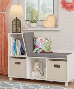RiverRidge Home Book Nook Kids' Storage Bench with Cubbies - RiverRidge 20 RiverRidge Home Book Nook Kids' Storage Bench with Cubbies - RiverRidge -Bookshelves Sales Shop unnamed file 837