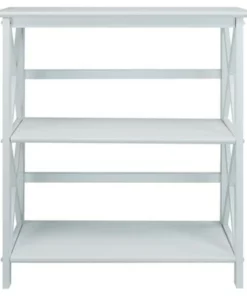 34" 3-Shelf Bookcase - Flora Home Walnut -Bookshelves Sales Shop unnamed file 851