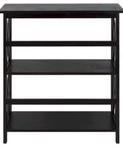 34" 3-Shelf Bookcase - Flora Home Walnut -Bookshelves Sales Shop unnamed file 853