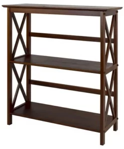 34" 3-Shelf Bookcase - Flora Home Walnut -Bookshelves Sales Shop unnamed file 854