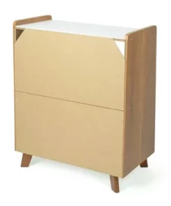 Morgan Mid-Century 2 Shelf Bookcase Wood/White - Humble Crew 9 Morgan Mid-Century 2 Shelf Bookcase Wood/White - Humble Crew -Bookshelves Sales Shop unnamed file 867