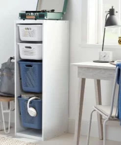 Tall Sliding Bin Cube - Brightroom™ Natural