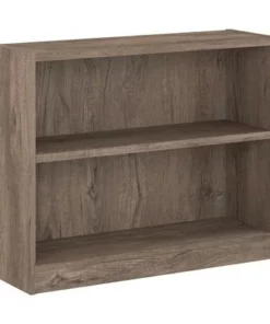 Universal 2 Shelf Bookcase - Bush Furniture Rustic Gray -Bookshelves Sales Shop unnamed file 901