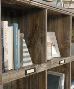 48" Granite Trace Bookshelf Cubby Rustic Cedar - Sauder -Bookshelves Sales Shop unnamed file 929