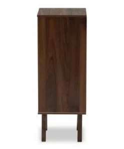 31.22" Senja Two-Tone Finished Wood 2 Drawer Bookcase White/Walnut - Baxton Studio 10 31.22" Senja Two-Tone Finished Wood 2 Drawer Bookcase White/Walnut - Baxton Studio -Bookshelves Sales Shop unnamed file 932