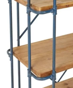 Yorktown 66.75" 5-Shelf Industrial Bookcase Brown - Christopher Knight Home 10 Yorktown 66.75" 5-Shelf Industrial Bookcase Brown - Christopher Knight Home -Bookshelves Sales Shop unnamed file 939