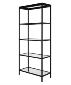 Henn& Hart 30" Wide Black Bronze Bookcase - Henn&Hart -Bookshelves Sales Shop unnamed file 977